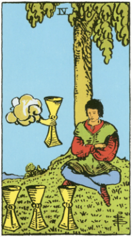 Four of Cups