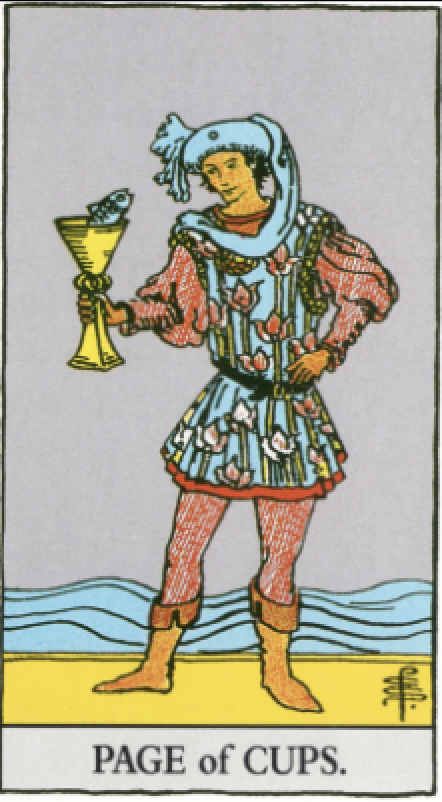 Page of Cups
