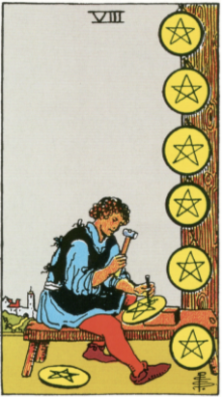 Eight of Pentacles