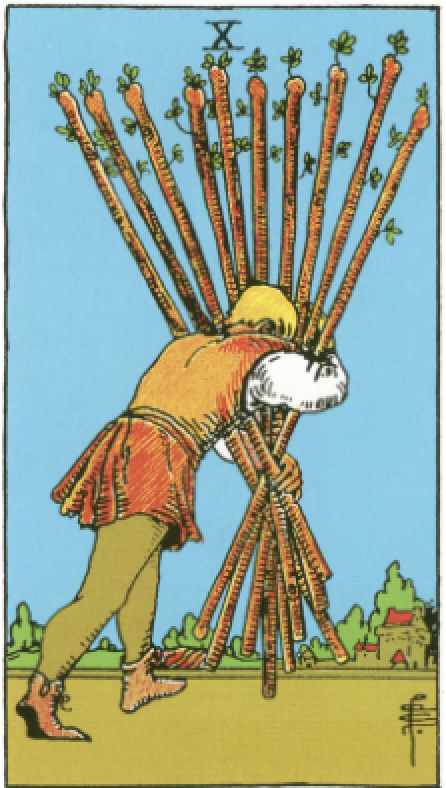 Ten of Wands