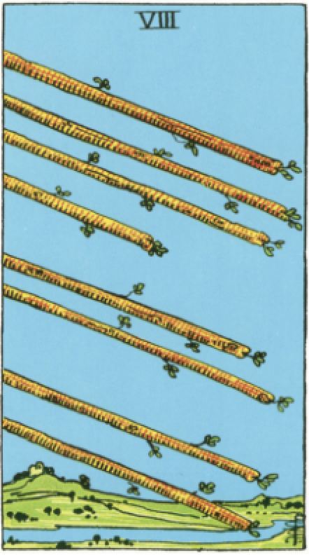 Eight of Wands